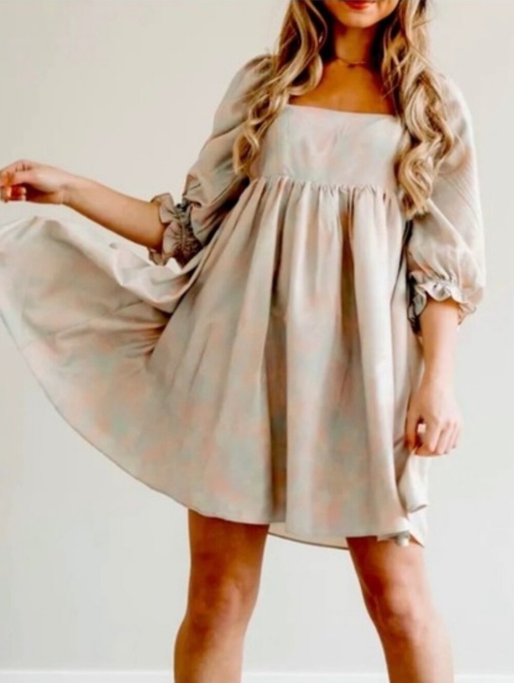 Storia Babydoll Mini Dress Size Medium